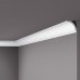 Плинтус (карниз) потолочный из дюрополимера  NMC Wallstyl WT16 Белый 45*45
