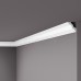 Плинтус (карниз) потолочный из дюрополимера NMC Wallstyl WT6 Белый 40*40