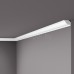 Плинтус (карниз) потолочный из дюрополимера NMC Wallstyl WT7 Белый 22*16