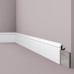 Перекрывающий плинтус для пола из дюрополимера NMC CF3 WALLSTYL Белый 120*22