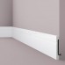 Плинтус для пола из дюрополимера NMC FD15 Белый 150*18