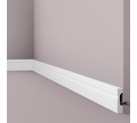 Плинтус напольный FLOORSTYL NMC FD7 Белый 70*15