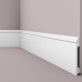 Плинтус для пола из дюрополимера NMC FL17 Белый 170*18