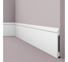 Плинтус напольный WALLSTYL NMC FL14 Белый 140*15