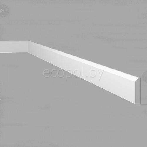Плинтус напольный WALLSTYL NMC FT2 Белый 58*13