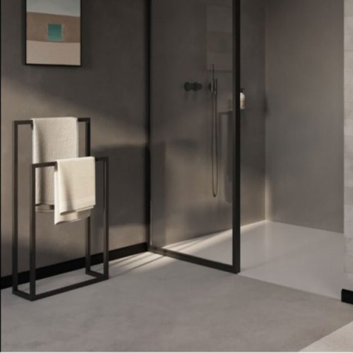 Плинтус напольный NMC FT2 BLACK WALLSTYL Чёрный 58*13