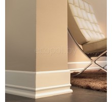 Плинтус напольный WALLSTYL NMC FD21 Белый 130*20