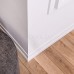 Плинтус из дюрополимера NMC FD22 Белый 130*18 Бельгия