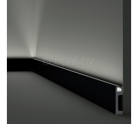 Плинтус напольный NMC IL10 BLACK WALLSTYL Черный 80*23