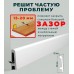 Плинтус для пола из дюрополимера NMC FR3 Белый 80*20