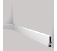 Плинтус напольный WALLSTYL NMC FR3 Белый 80*20