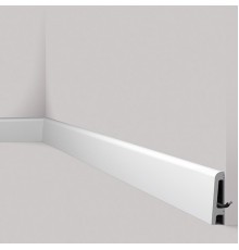 Плинтус напольный WALLSTYL NMC FR3 Белый 80*20