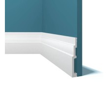 Плинтус из дюрополимера Perfect Plus P110 Белый 130*18
