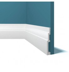 Плинтус из дюрополимера Perfect Plus P110 Белый 130*18
