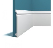 Плинтус из дюрополимера Perfect Plus P114 Белый 180*18