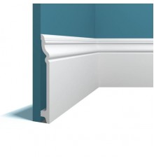 Плинтус из дюрополимера Perfect Plus P118 Белый 160*18