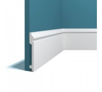 Плинтус из дюрополимера Perfect Plus P14 Белый 118*15