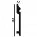 Плинтус напольный из дюрополимера Perfect Plus P14 Белый 118*15