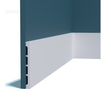 Плинтус из дюрополимера Perfect Plus P226 Белый 160*14