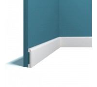 Плинтус из дюрополимера Perfect Plus P67 Белый 60*12