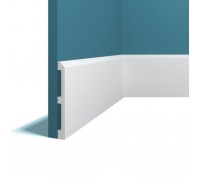 Плинтус из дюрополимера Perfect Plus P70 Белый 120*13