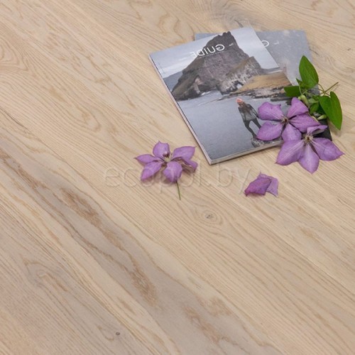 Паркетная доска Polarwood Classic Дуб PREMIUM 138 POLAR WHITE MATT Паркетная доска Polarwood Classic Дуб PREMIUM 138 POLAR WHITE MATT