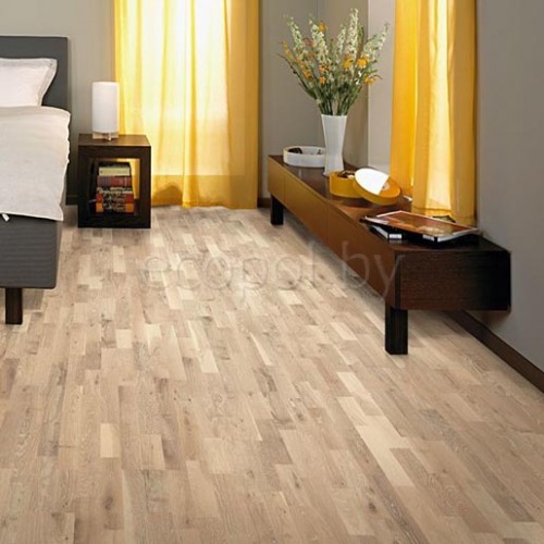 Паркетная доска Polarwood Space Ясень PLUTON WHITE OILED 3S Паркетная доска Polarwood Space Ясень PLUTON WHITE OILED 3S