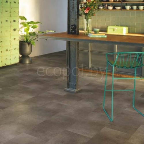 Виниловый пол Quick Step Alpha Vinyl Tiles AVST40235 Окисленный камень Виниловый пол Quick Step Alpha Vinyl Tiles AVST40235 Окисленный камень