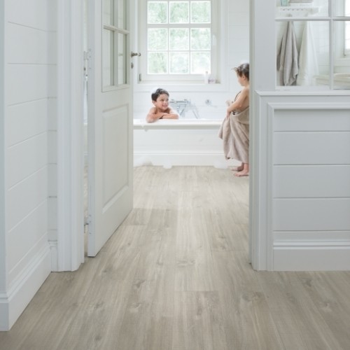  Виниловый пол Quick-Step Balance Click BACL40030 Дуб каньон серый пилёный