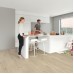 Виниловый пол Quick-Step Pulse Glue+ PUGP40103 Дуб хлопковый бежевый