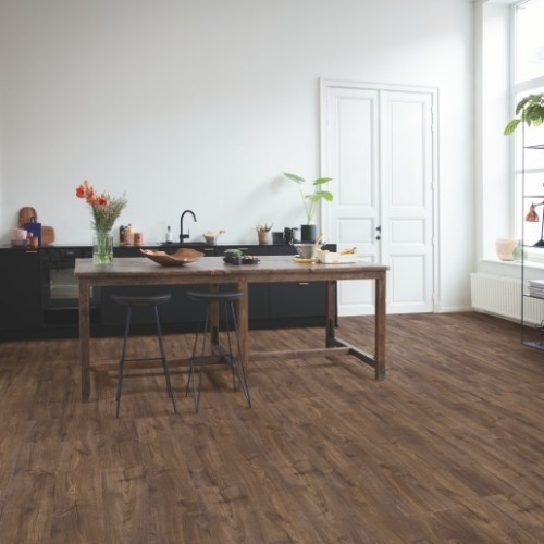  Виниловый пол Quick-Step Pulse Click PUCL40199 Дуб осенний шоколадный