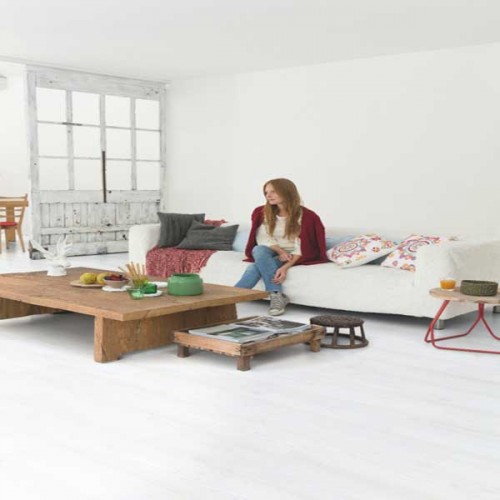 Ламинат Quick-Step Impressive IM1859 Белоснежный Ламинат Quick-Step Impressive IM1859 Белоснежный