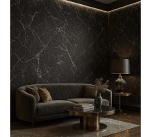 Интерьерный Лист Solid Urban IL 2004 Мрамор Неро Матовый