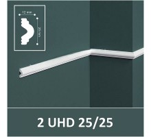 Молдинг Solid 2 UHD 25/25 12*25