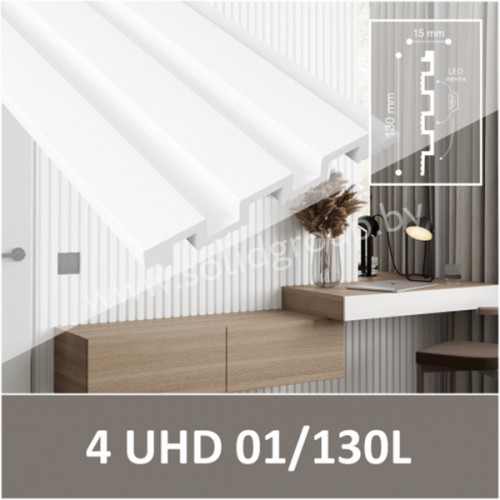 Стеновая интерьерная панель Solid 4 UHD 01/130L