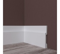 Плинтус / наличник из дюрополимера Solid UHD 42/80 Белый 80*13