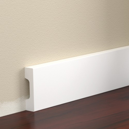 Плинтус напольный Solid UHD 14/40 Белый 40*16