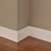 Плинтус напольный из дюрополимера Solid UHD 46/80 Белый 80*16