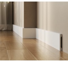 Плинтус из дюрополимера Solid UHD 67/80 D Белый 80*10