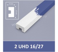 Рейка / Молдинг Solid UHD 16/27 Белый 27*15*2400