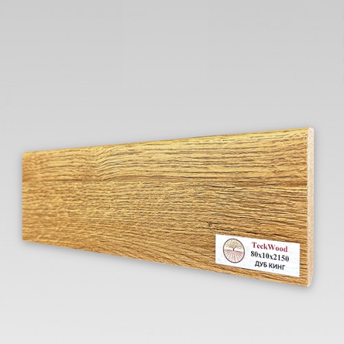 Плинтус МДФ Teckwood Кинг прямой 80*10 