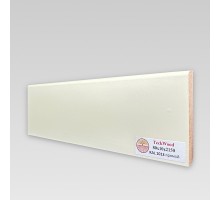 Плинтус МДФ Teckwood RAL1013 прямой 80*10 