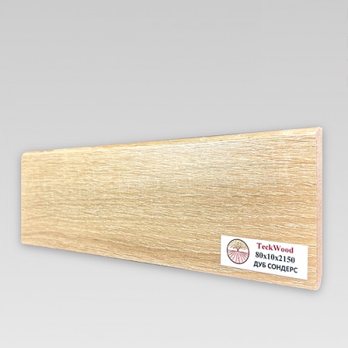 Плинтус МДФ Teckwood Сондерс прямой 80*10 