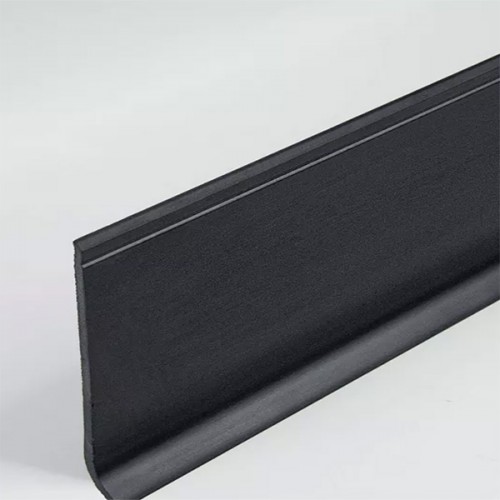 Плинтус напольный из дюрополимера Marca Bello Strada 100 Черный 100*16