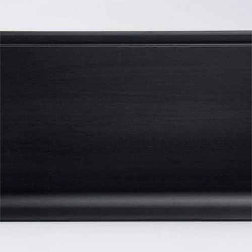 Плинтус напольный из дюрополимера Marca Bello Strada 100 Черный 100*16