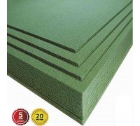Подложка хвойная (древесноволокнистая) Steico Underfloor 4мм листовая зеленая